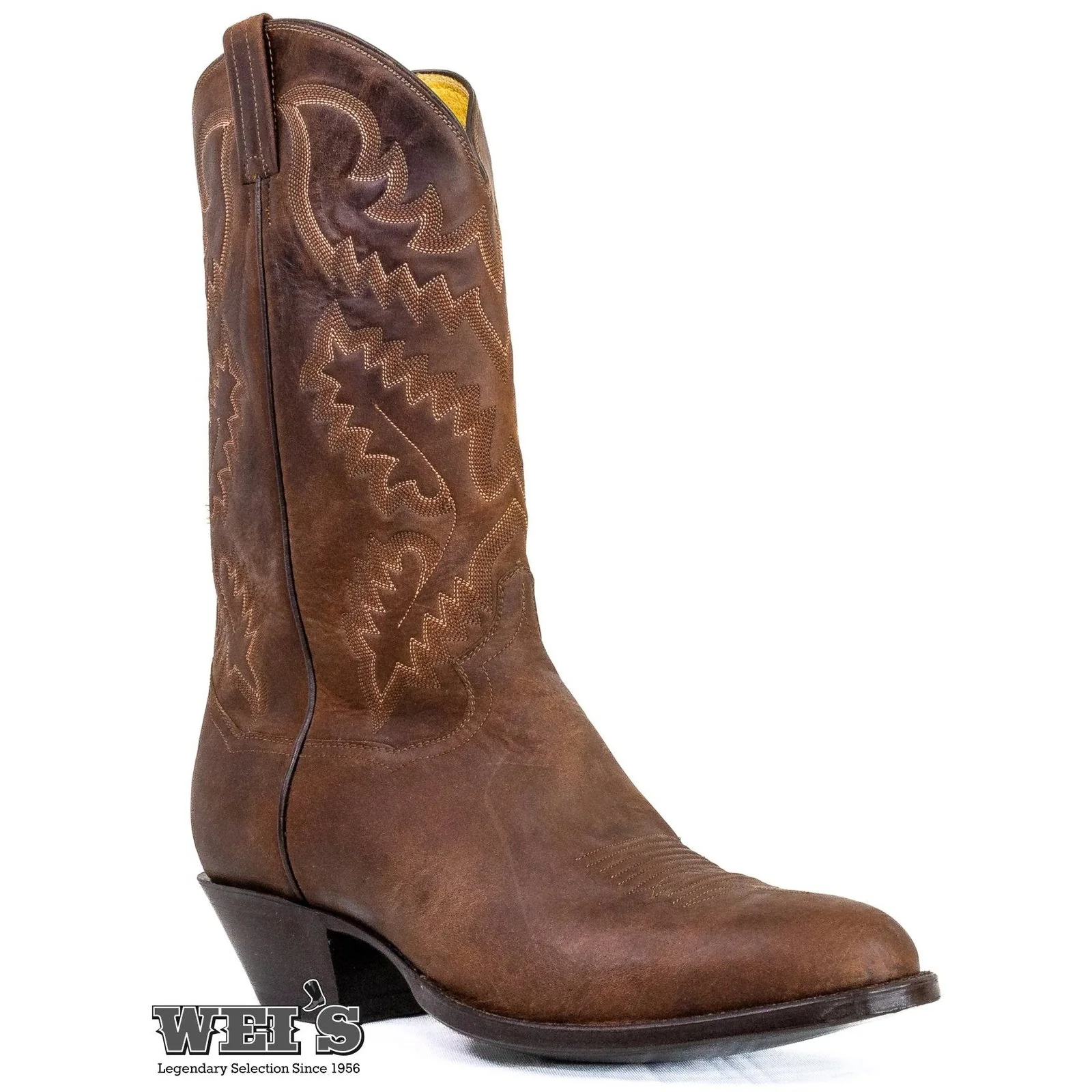 Panhandle Slim Men's Cowboy Boots 13" Cowhide R-toe - Image 2