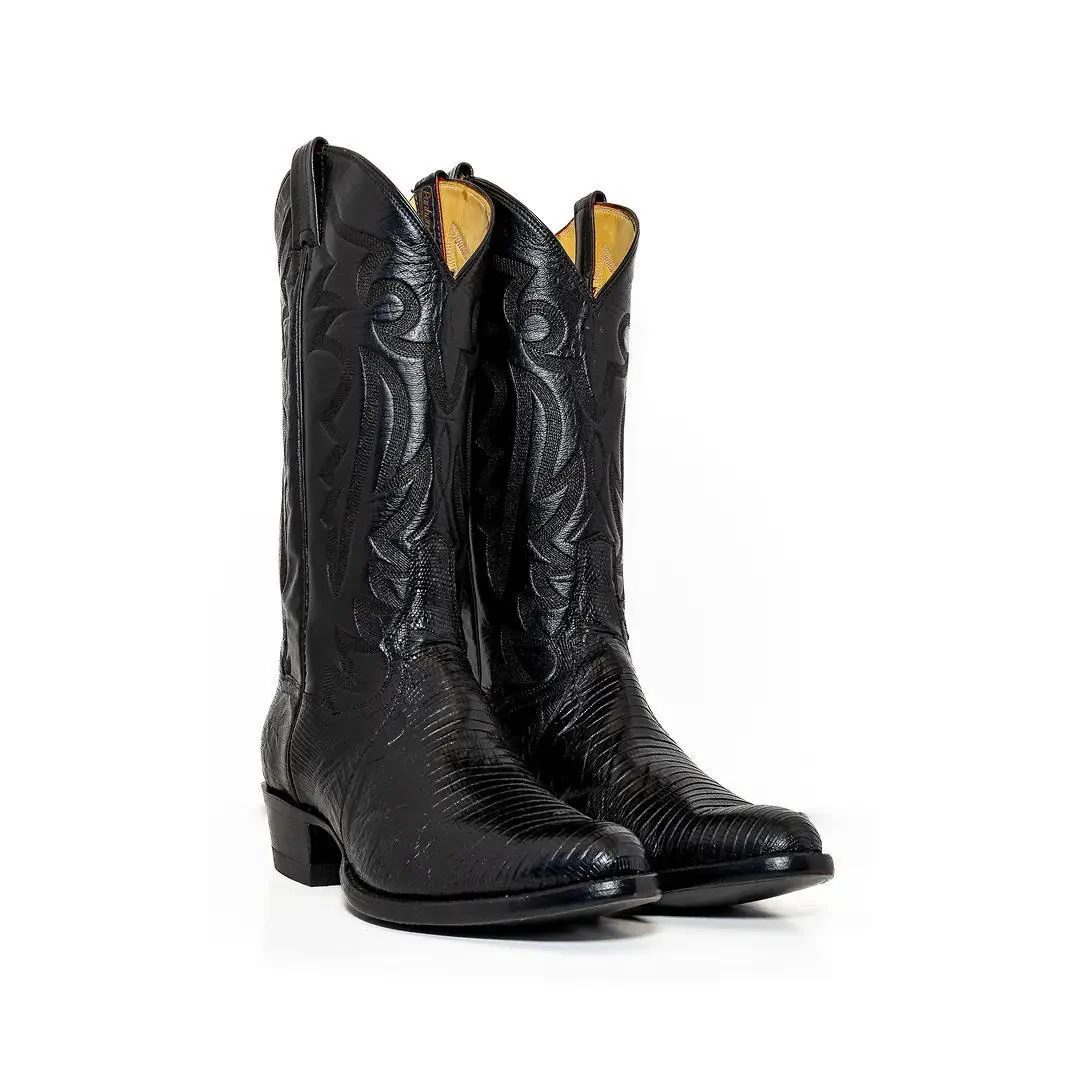 Panhandle Slim Men's Cowboy Boots 13" Exotic Lizard R-toe - Image 11