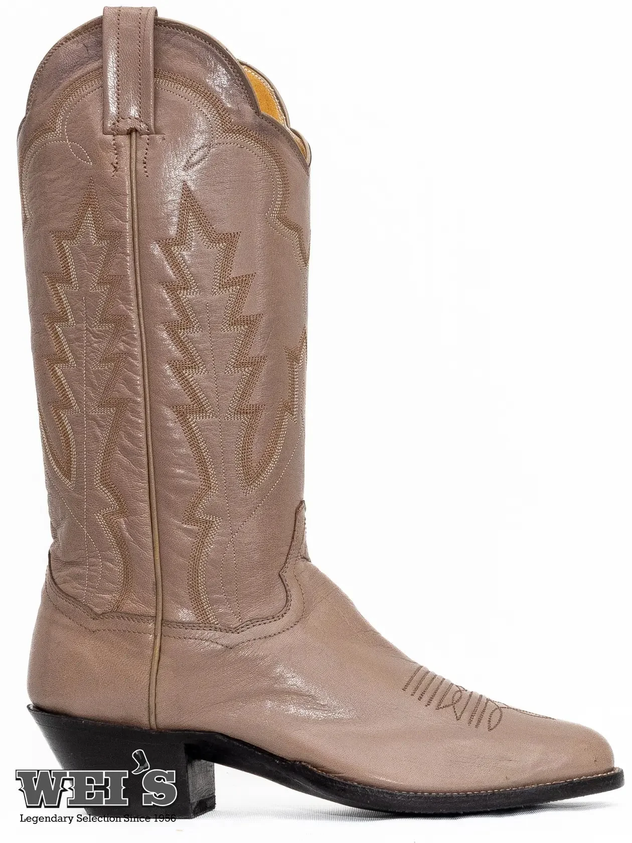Panhandle Slim Women's Cowgirl Boots 13" Cowhide R-Toe