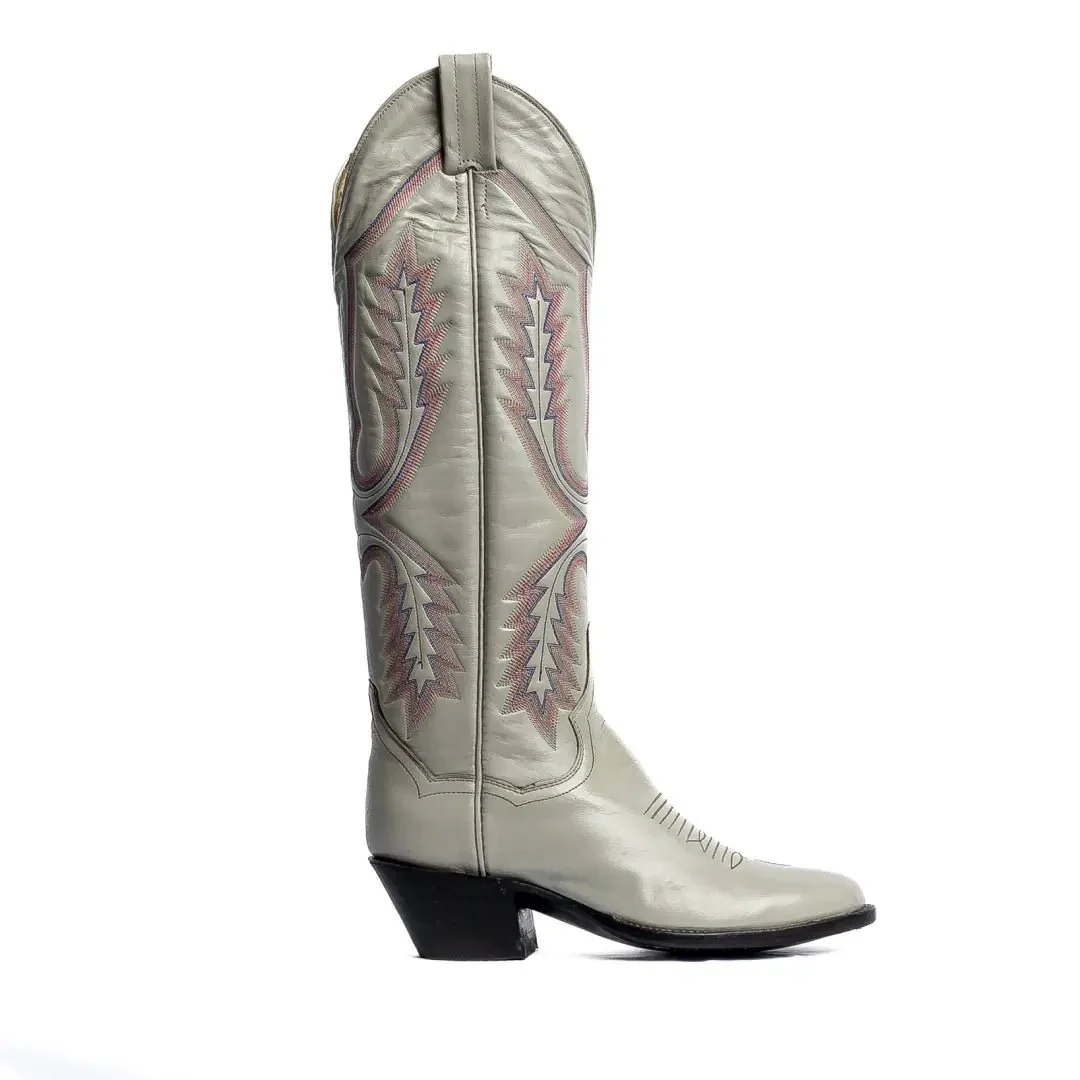 Panhandle Slim Women's Cowhide Grey Cowgirl Boots