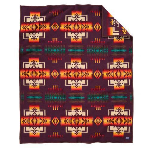 Pendleton Chief Joesph Blanket Maroon