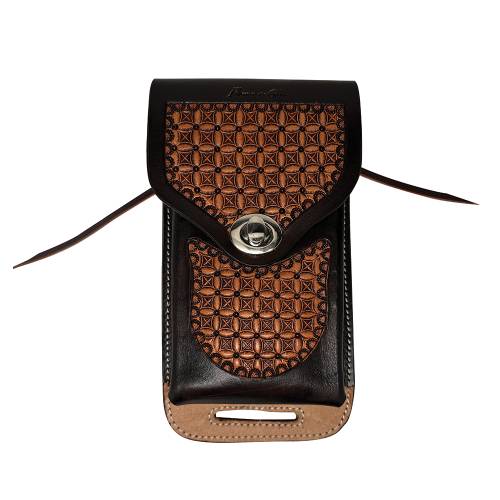 Professional's Choice Leather Cell Phone Case For Saddle