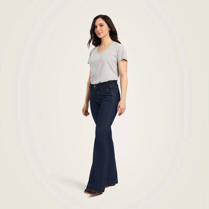Ariat Women’s Jeans R.E.A.L High Rise Flare Alexa-CLEARANCE - Image 5