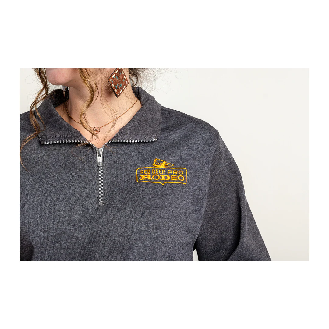 Red Deer Pro Rodeo x Wei's Western Wear Rodeo Merch Unisex Sweater - Image 3