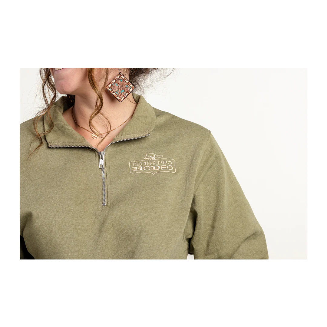 Red Deer Pro Rodeo x Wei's Western Wear Rodeo Merch Unisex Sweater - Image 4