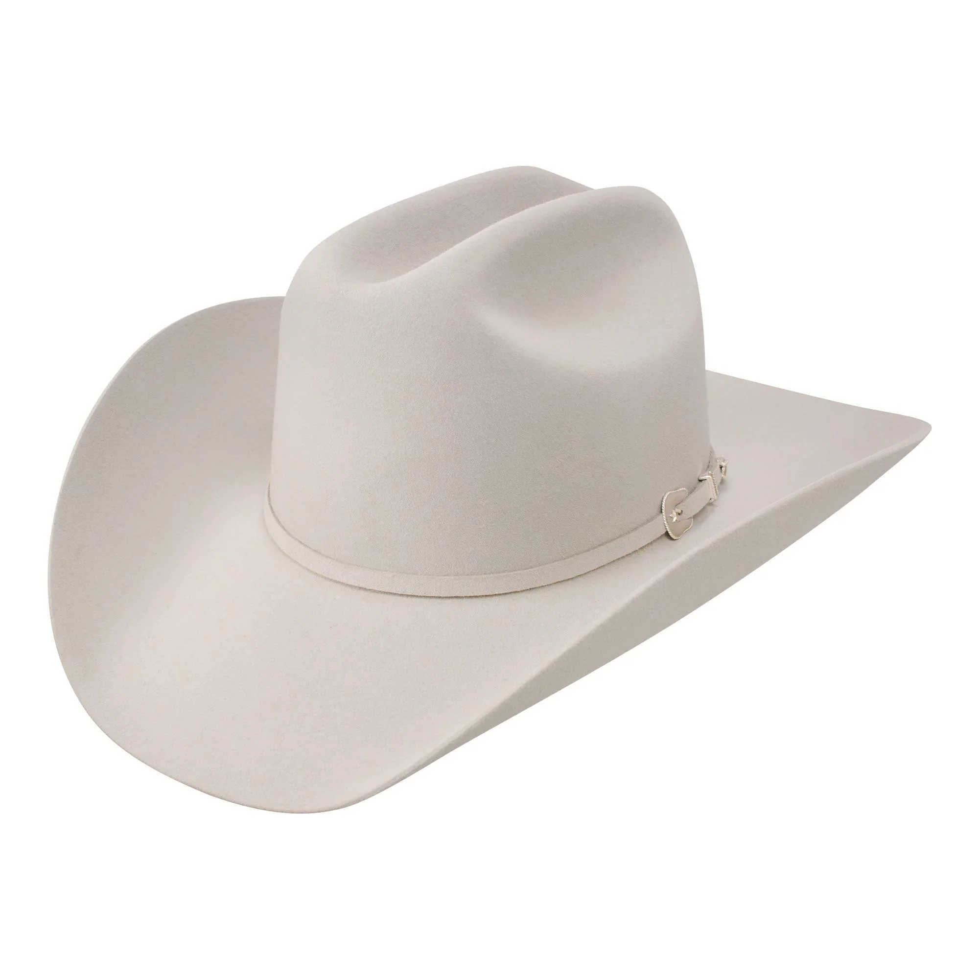 Resistol George Strait 6X City Limits Cowboy Hat- Silver Belly