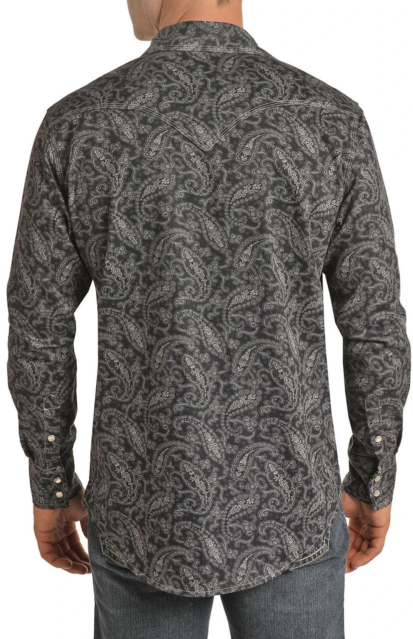 Rock & Roll Men's Work Shirt Flame Resistant - Image 4