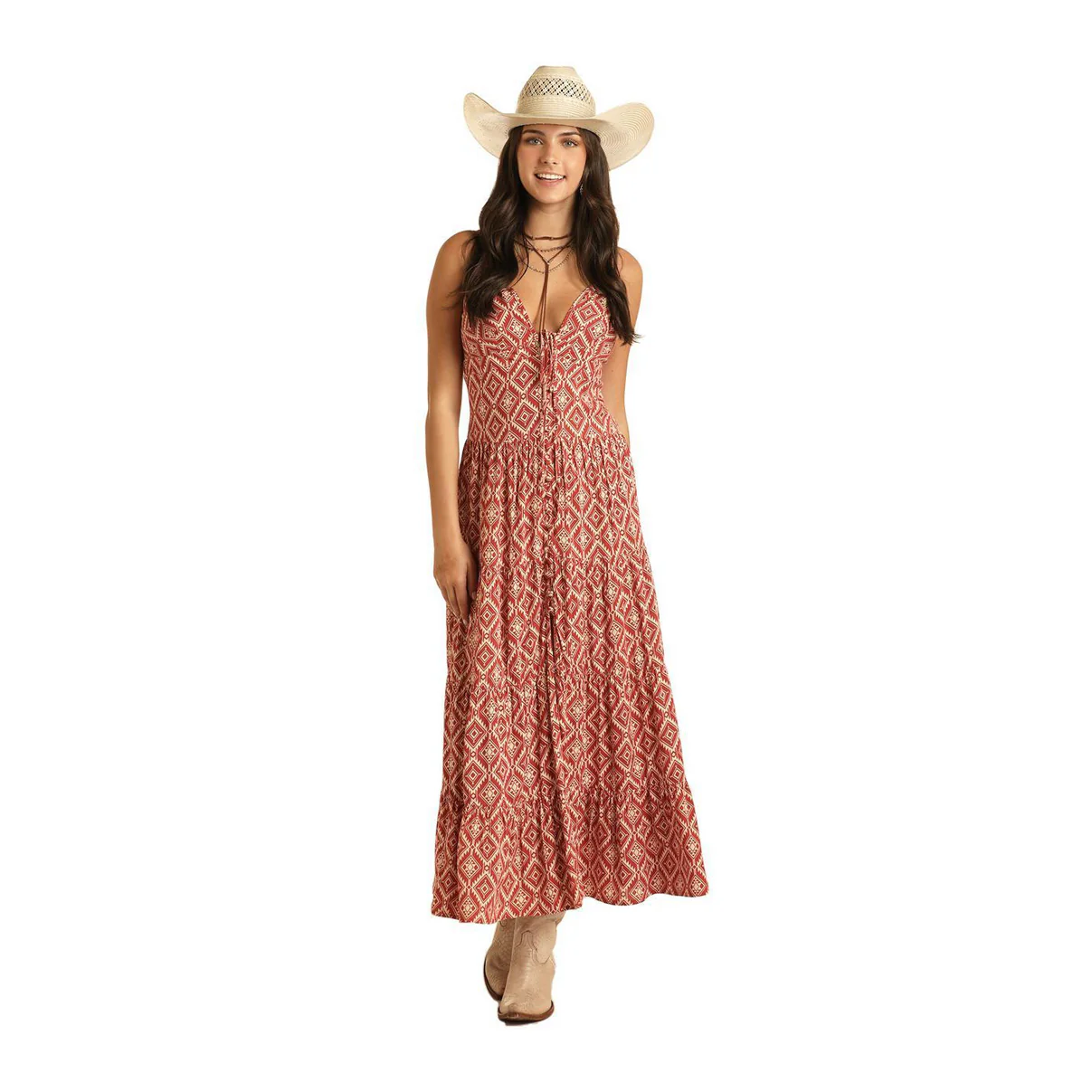 Rock & Roll Women's Aztec Print Dress - Image 2