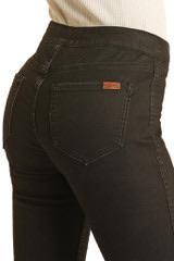 Rock & Roll Women's High Rise Extra Stretch Reversible Flare Jeans - Image 4