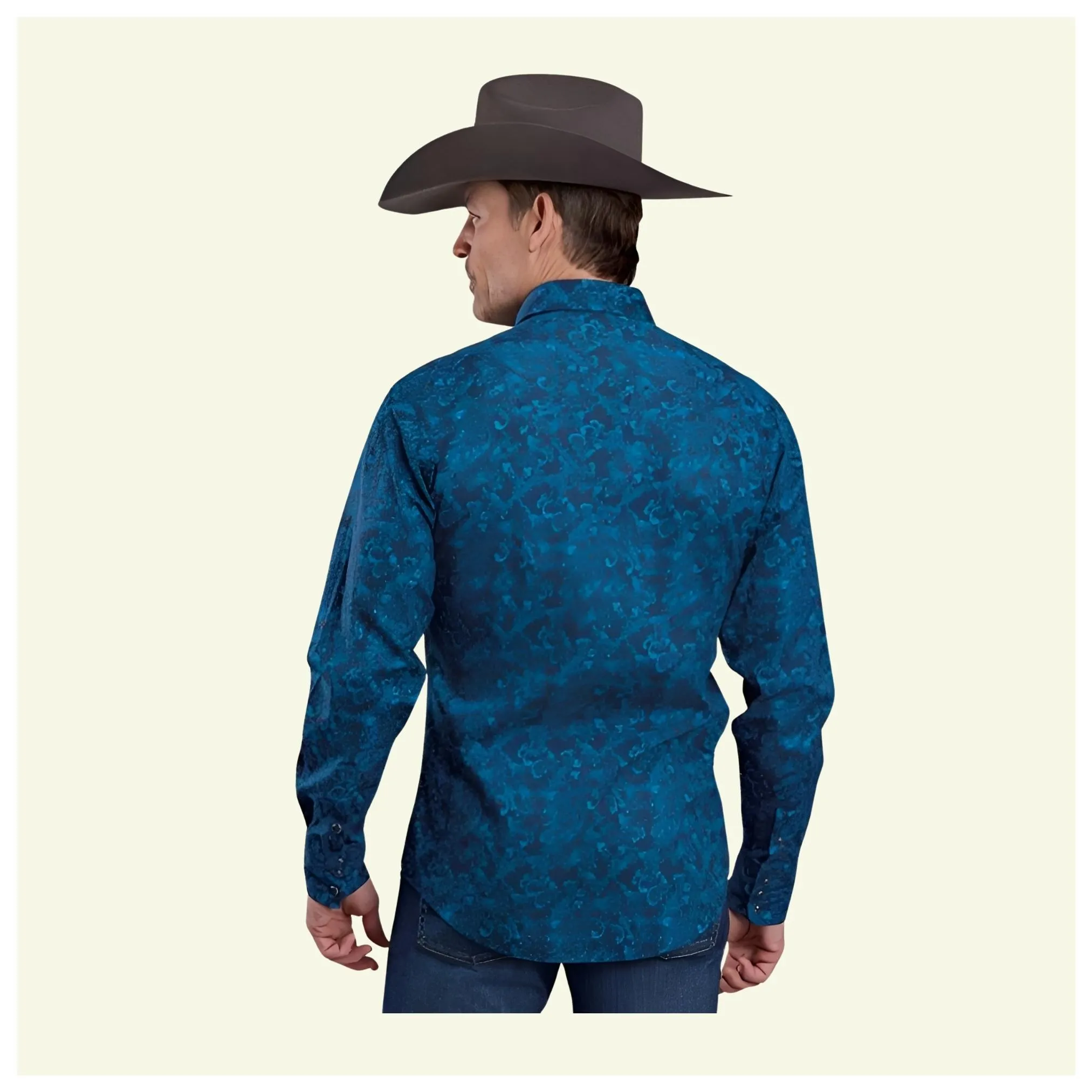 Roper Men's Long Sleeve Western Shirt - Image 2