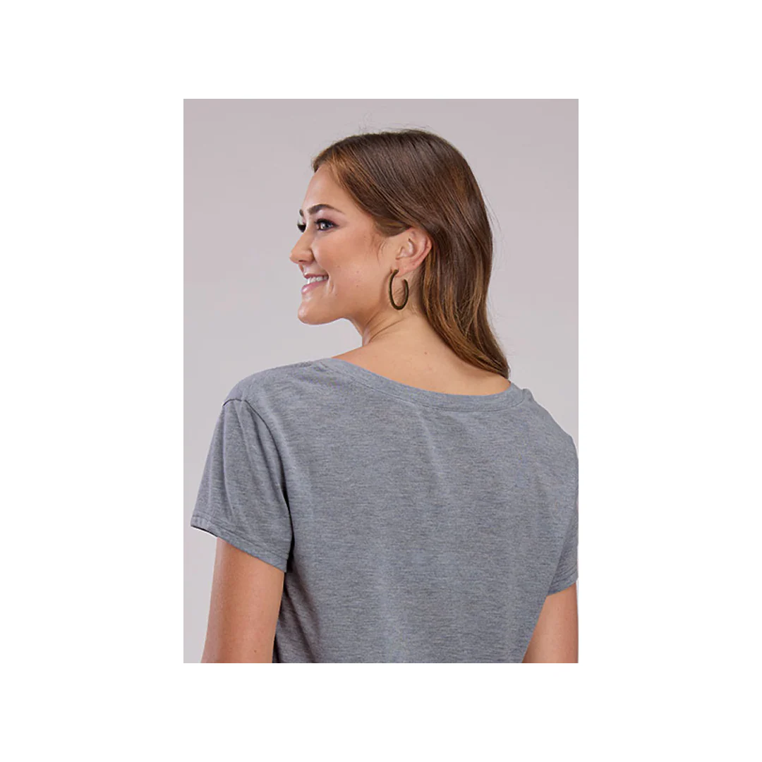 Roper Women's Jersey Knit V Neck T-Shirt - Image 2