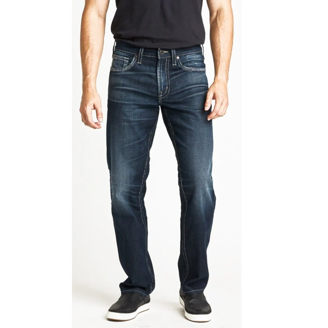 Silver Men’s Jeans Eddie Relaxed Tapered Leg - Image 2