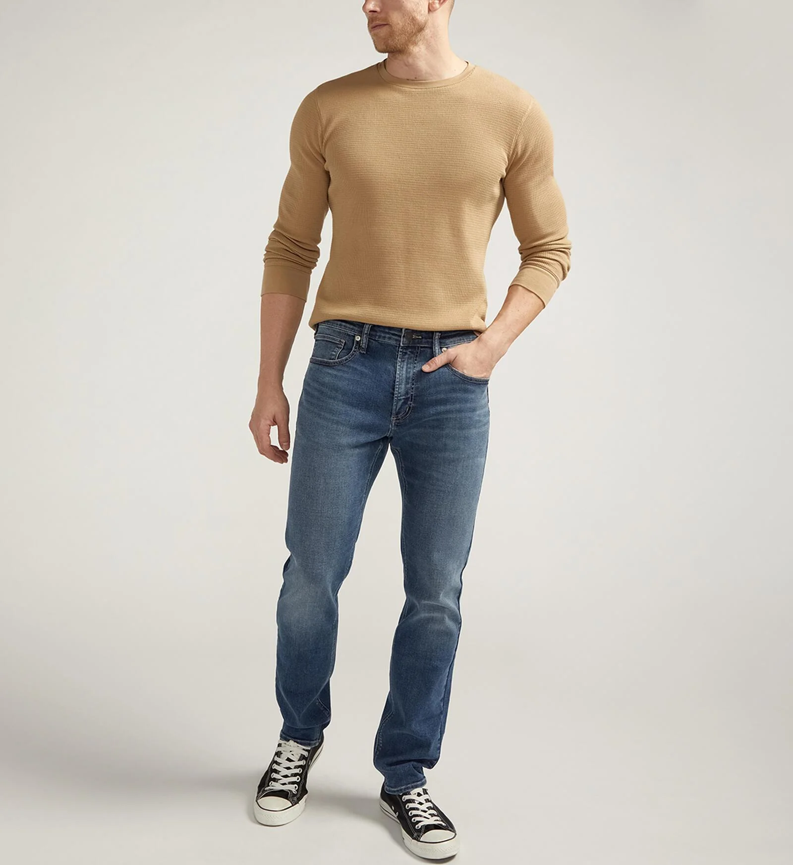 Silver Men's Konrad Slim Fit Jeans