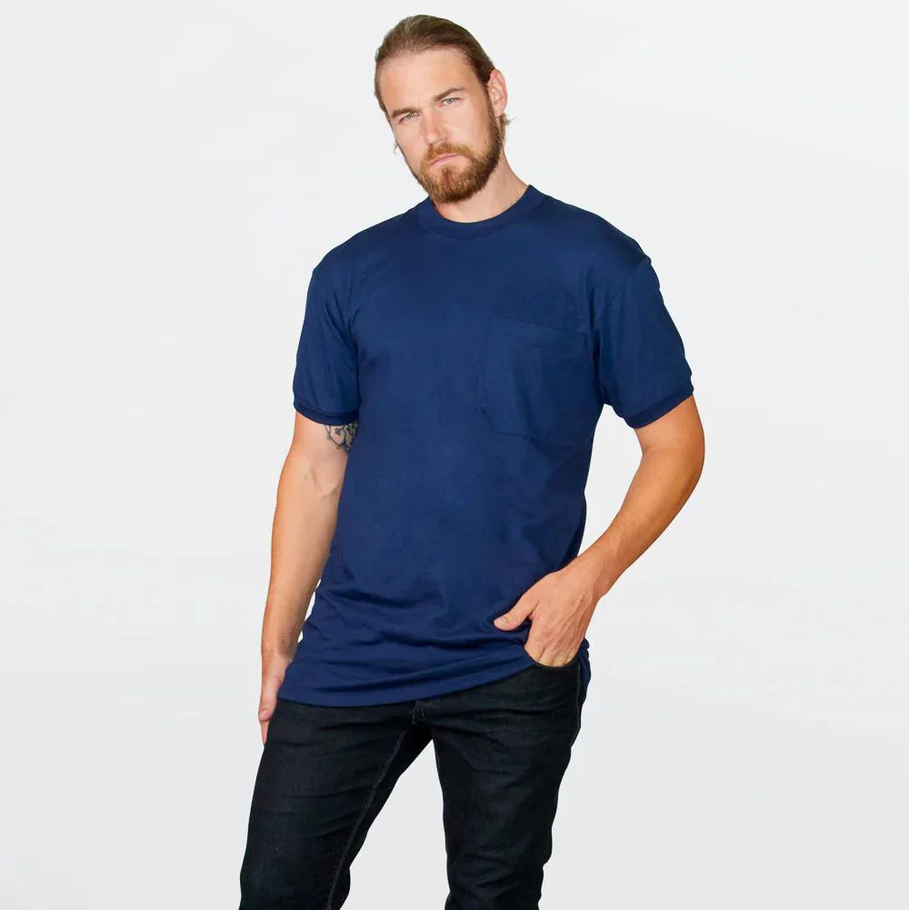 Stanfield's Men's Premium Work T-shirt with Pocket - Image 36