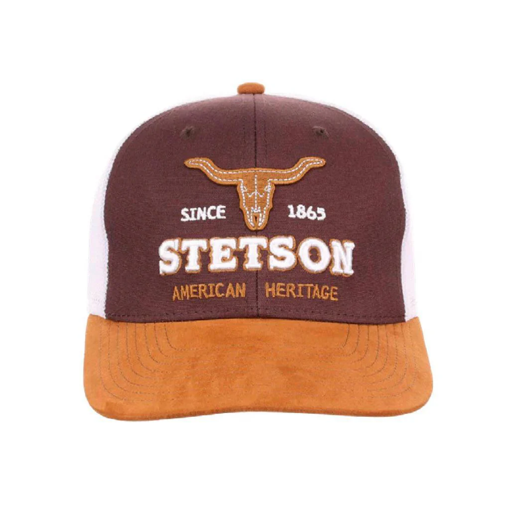 Stetson American Heritage Steerhead Embroidery Trucker Hat