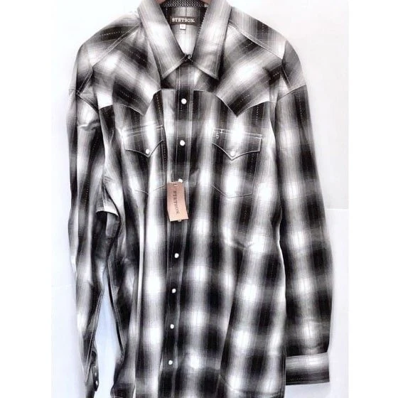 Stetson Men’s Shirt Long Sleeve Snaps - Image 2