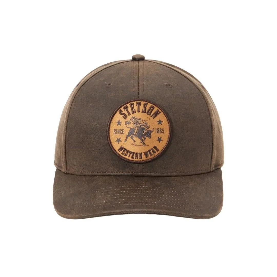Stetson Men's Bull Rider Oil Twill Ball Cap - Image 5