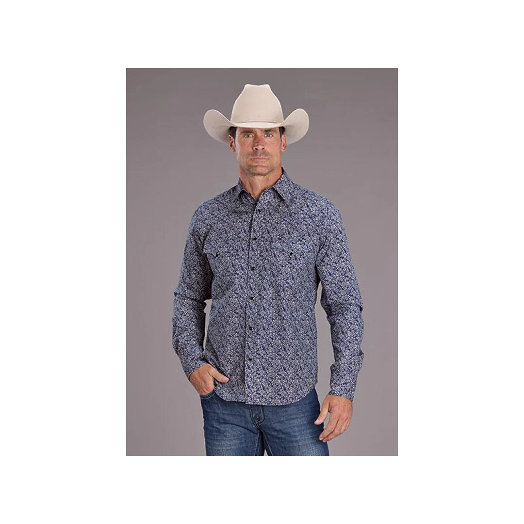 Stetson Men's Long Sleeve Western Snap Shirt