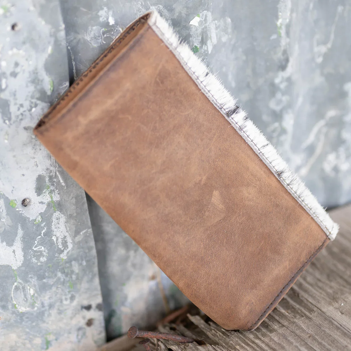 STS Ranchwear Cowhide Style Wallet - Image 2