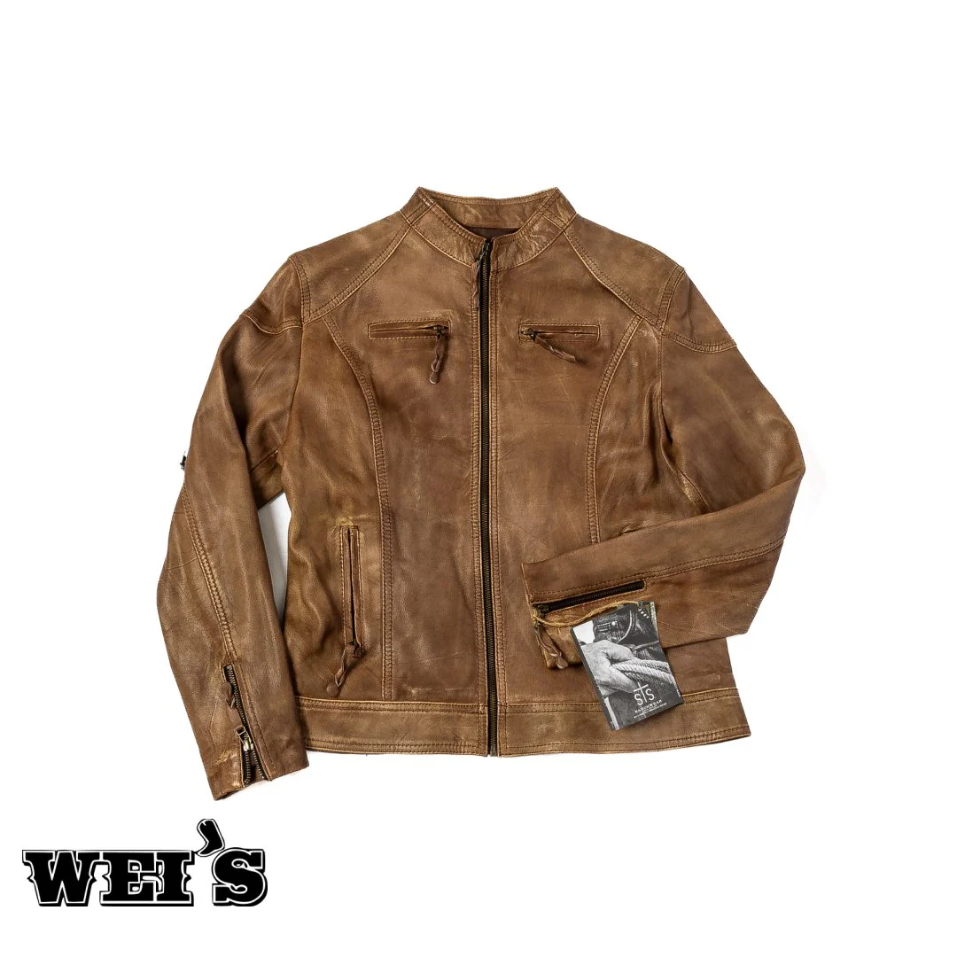 STS Ranchwear Women's Rifleman Concealed Jacket Brown - Image 4