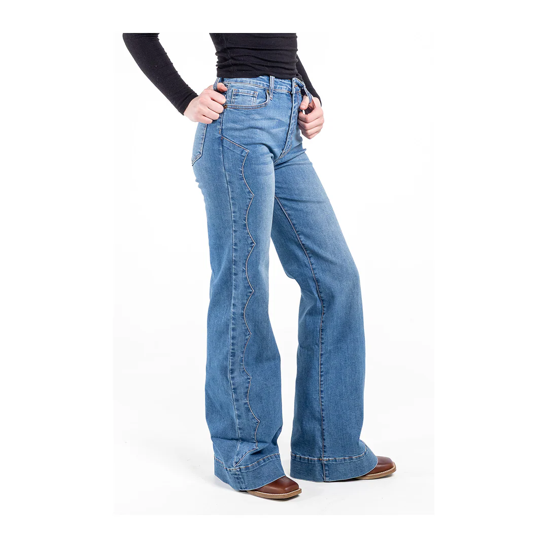Tin Haul Women's 870 Clare Side Yoke Jeans - Image 4