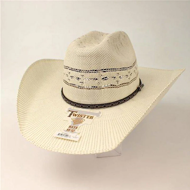 Twister Cowboy Hats Maverick Bangora Weave