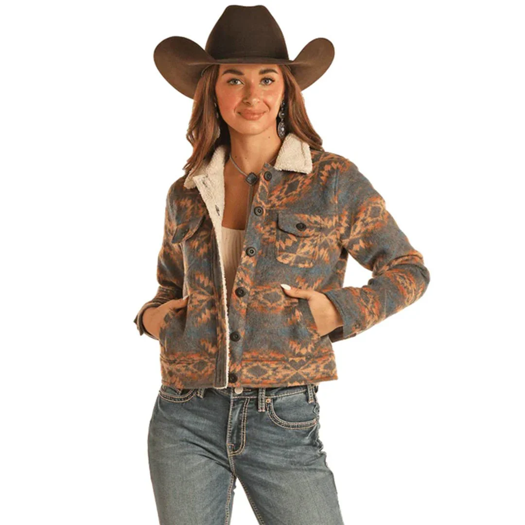 Rock&roll Women’s Sherpa Jacket - Image 4