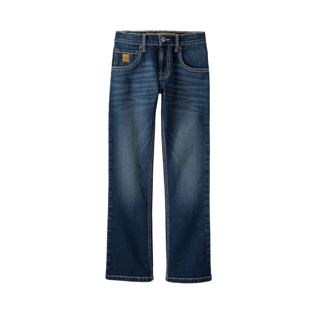 Cinch Boy’s Jeans Slim Fit- Dark Stonewash - Image 2