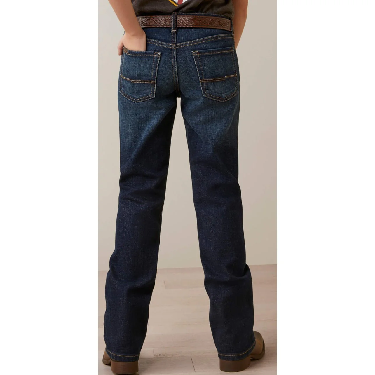 Ariat Boy’s B5 SlimFit Adjustable Waist Band - Image 4