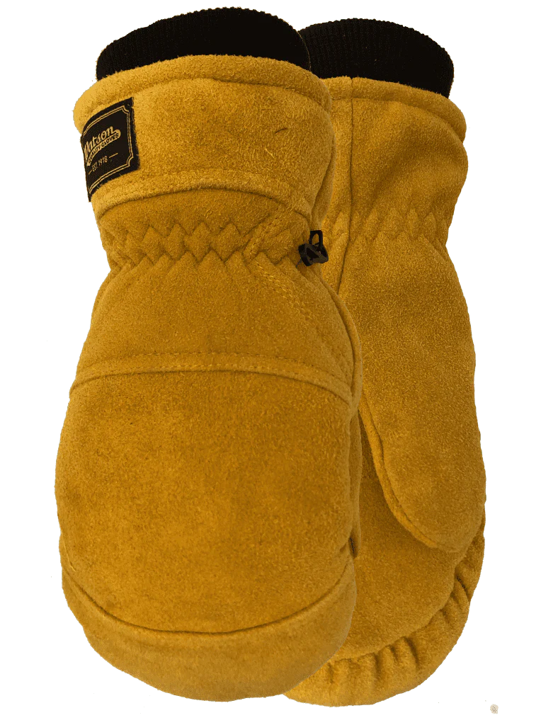 Watson Gloves Crazy Horse Split Deer Sherpa Lining