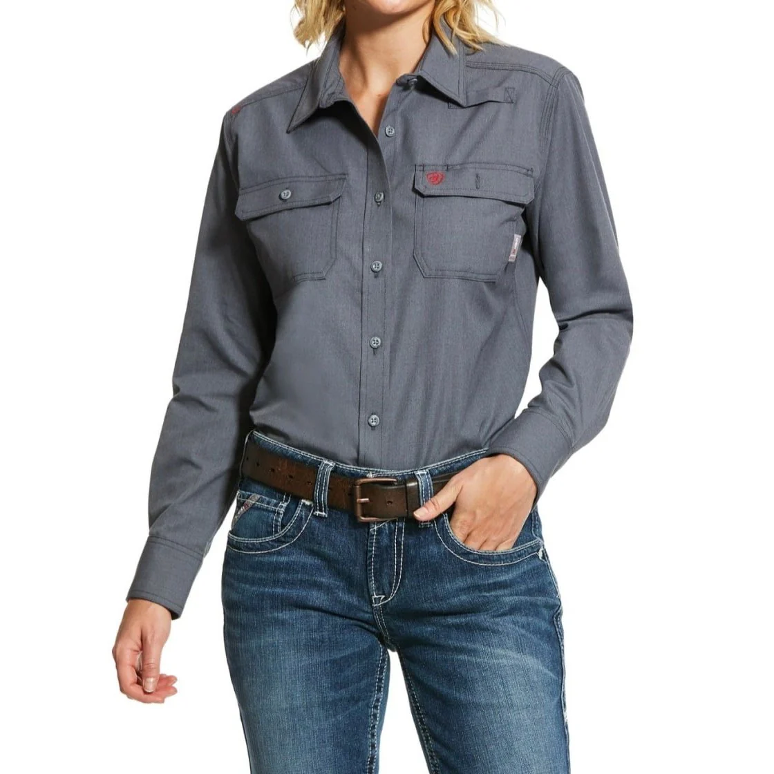Ariat Women’s Work Shirt Flame Resistant Featherlight Colourfast