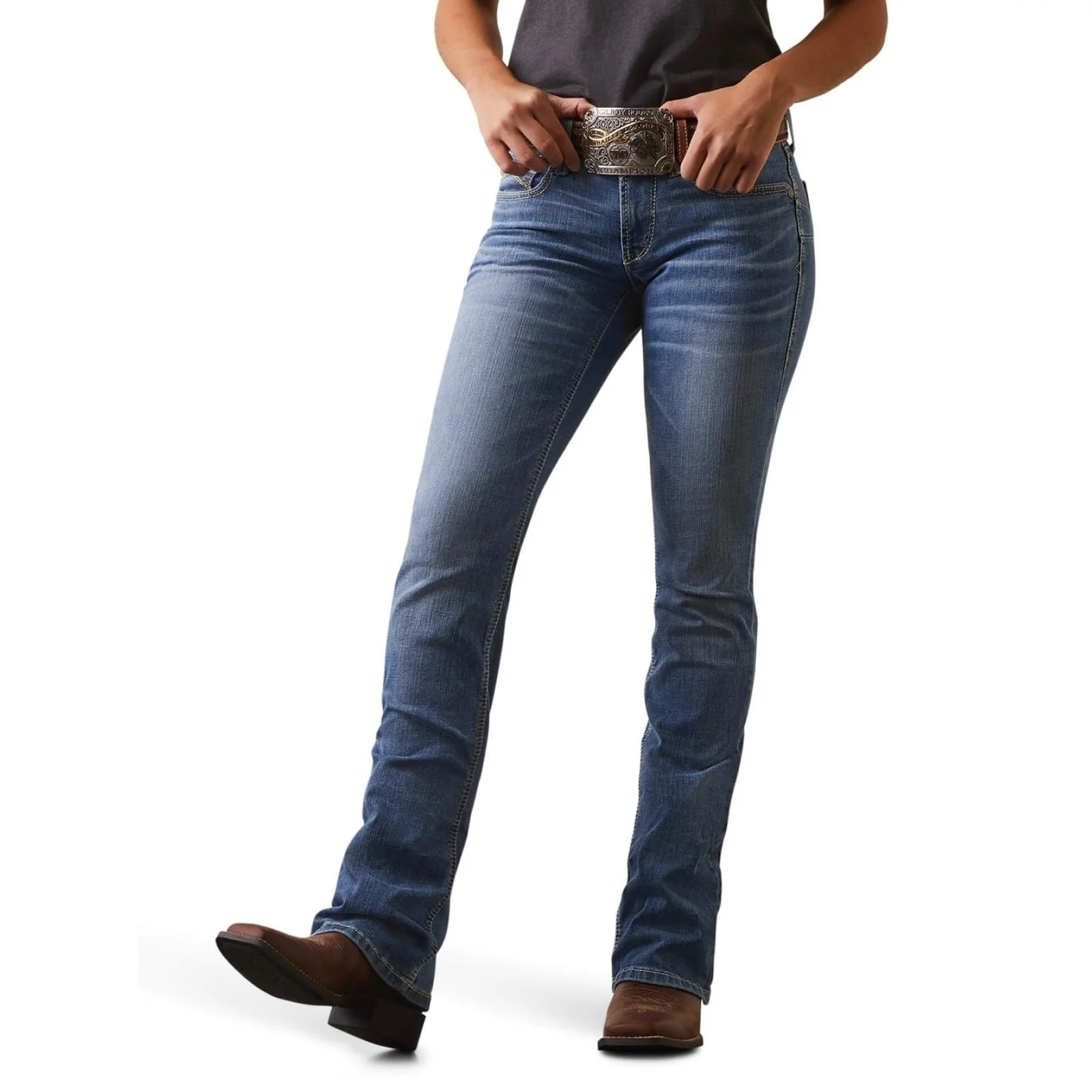 Ariat Women’s Jeans Perfect Rise Bootcut Jean - Clearance - Image 2