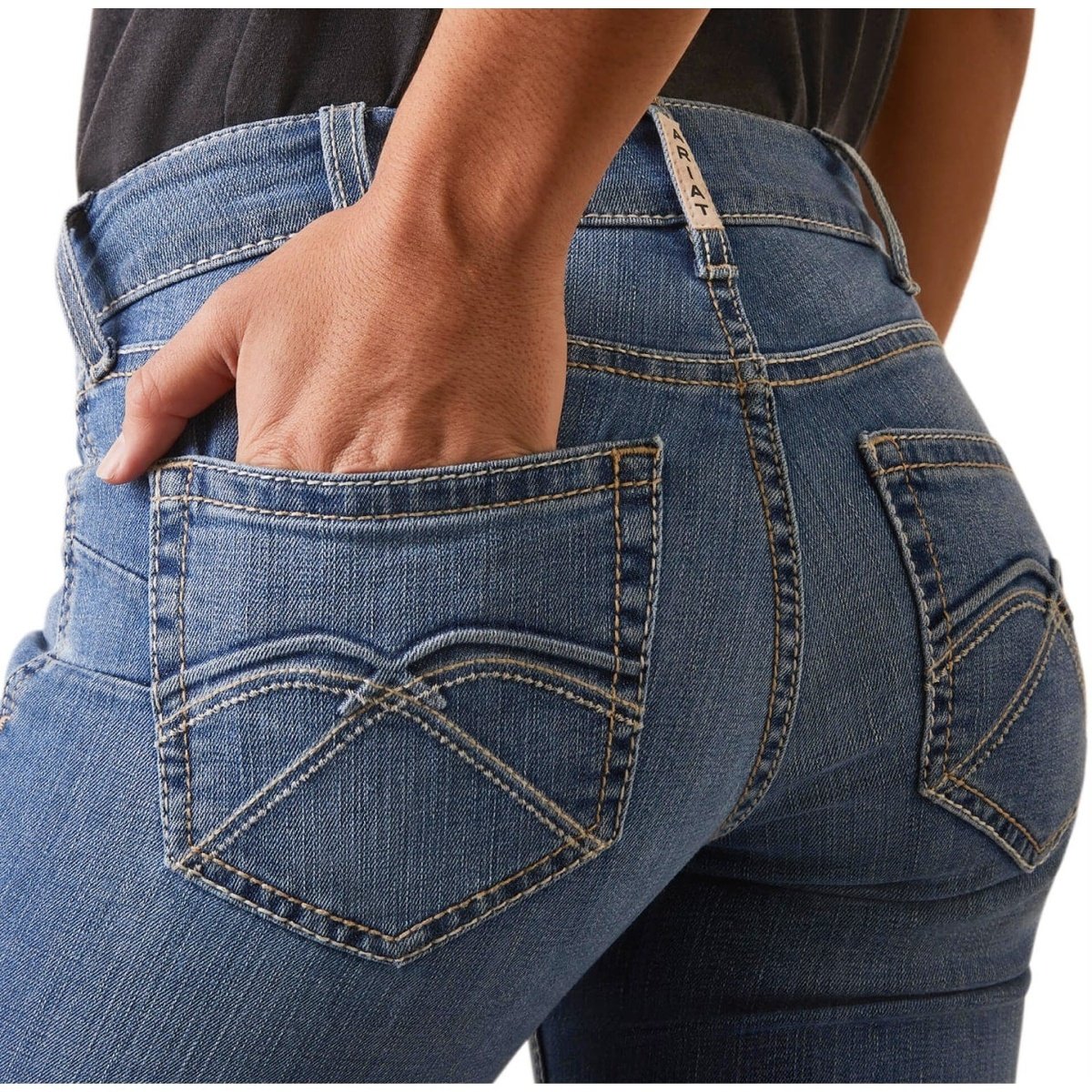 Ariat Women’s Jeans Perfect Rise Bootcut Jean - Clearance - Image 3