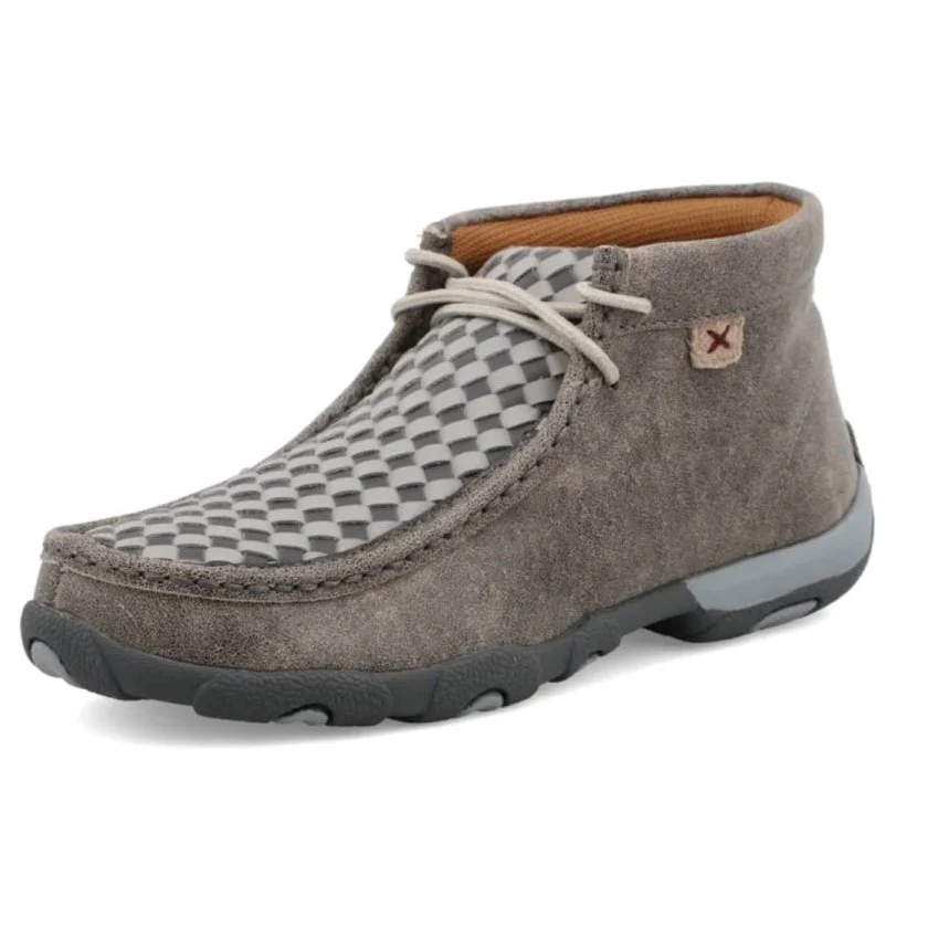 Twisted X Women’s Casual Shoe Chukka Grey Driving Moc