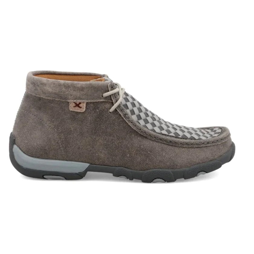 Twisted X Women’s Casual Shoe Chukka Grey Driving Moc - Image 2