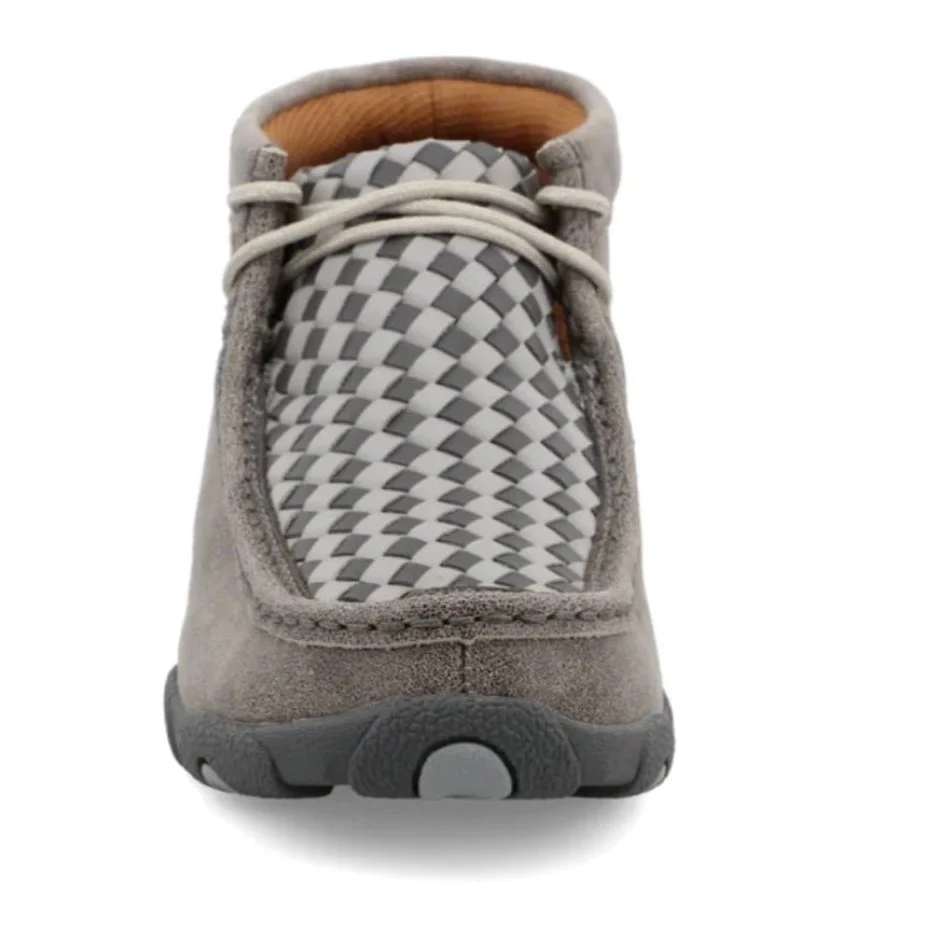 Twisted X Women’s Casual Shoe Chukka Grey Driving Moc - Image 3