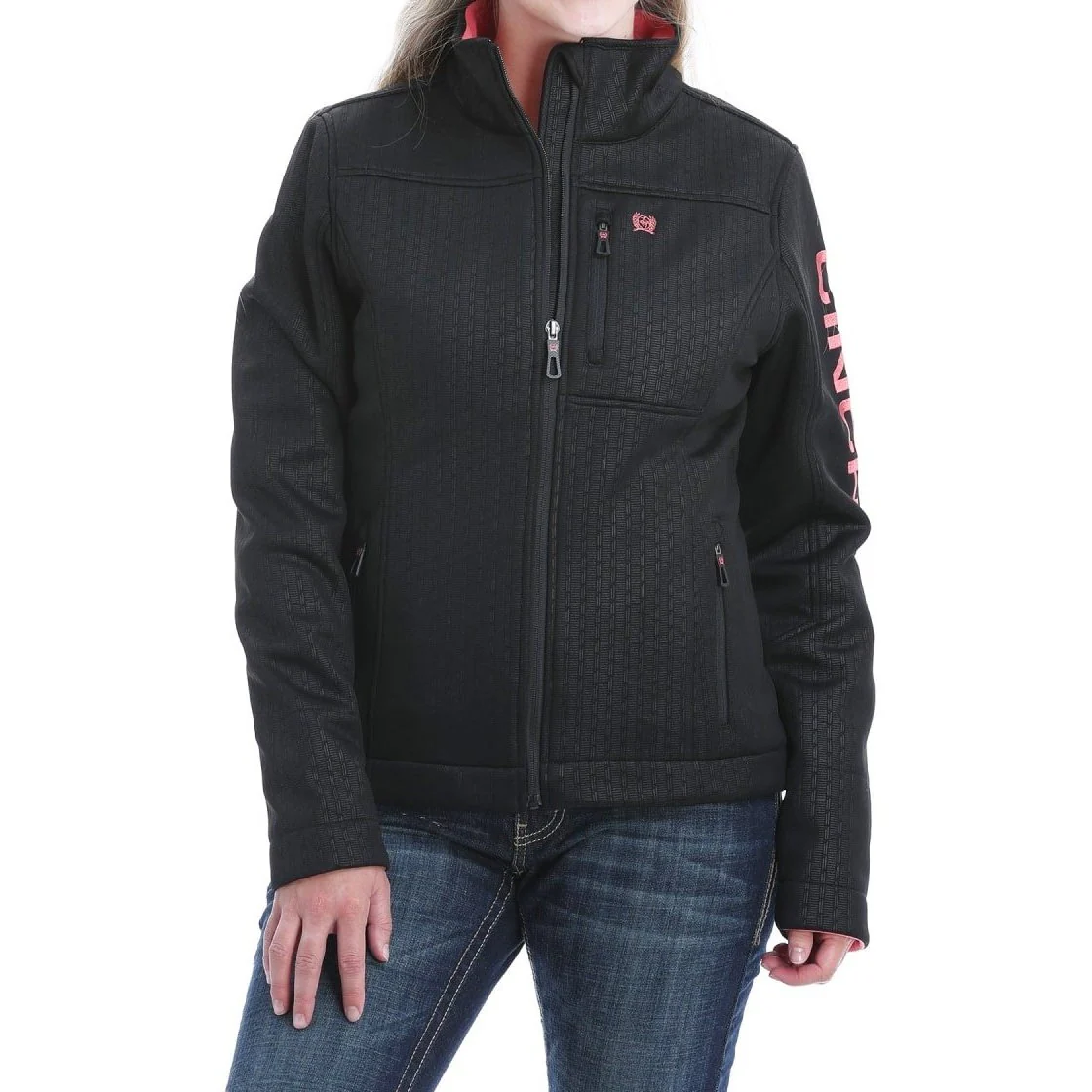 Cinch Women's Jacket Bonded Shell Embossed - Image 2