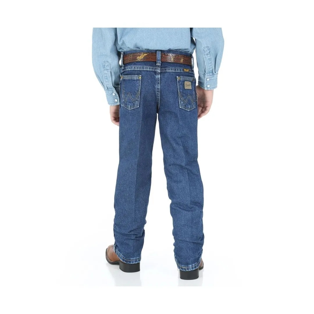 Wrangler Boy's George Strait Jeans Original Fit Stone Wash - Image 3