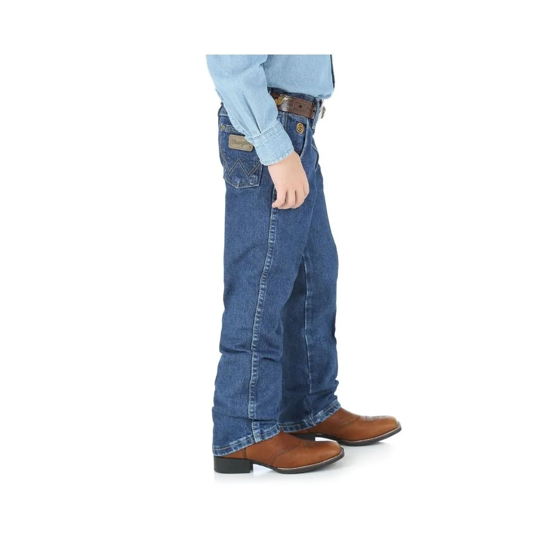 Wrangler Boy's George Strait Jeans Original Fit Stone Wash - Image 4