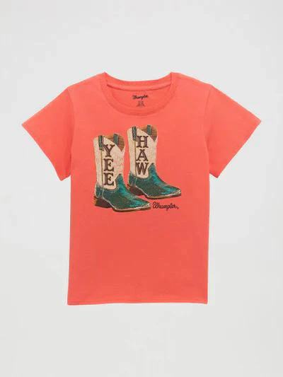 Wrangler Girl's Short Sleeve T-Shirt