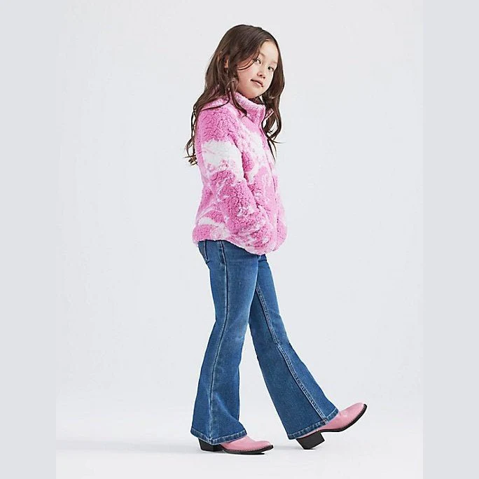 Wrangler Barbie Kid's Western Sherpa Jacket - Image 2
