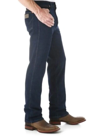 Wrangler Men's Jeans Stretch Slim Fit Navy - Image 9