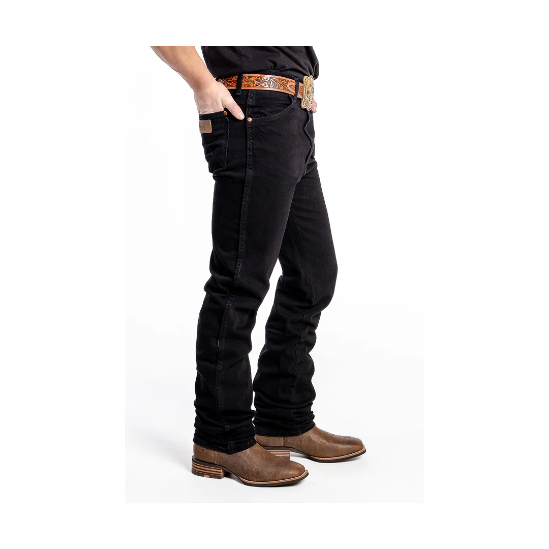 Wrangler Men's Jeans Cowboy Cut Slim Fit Shadow Black - Image 2