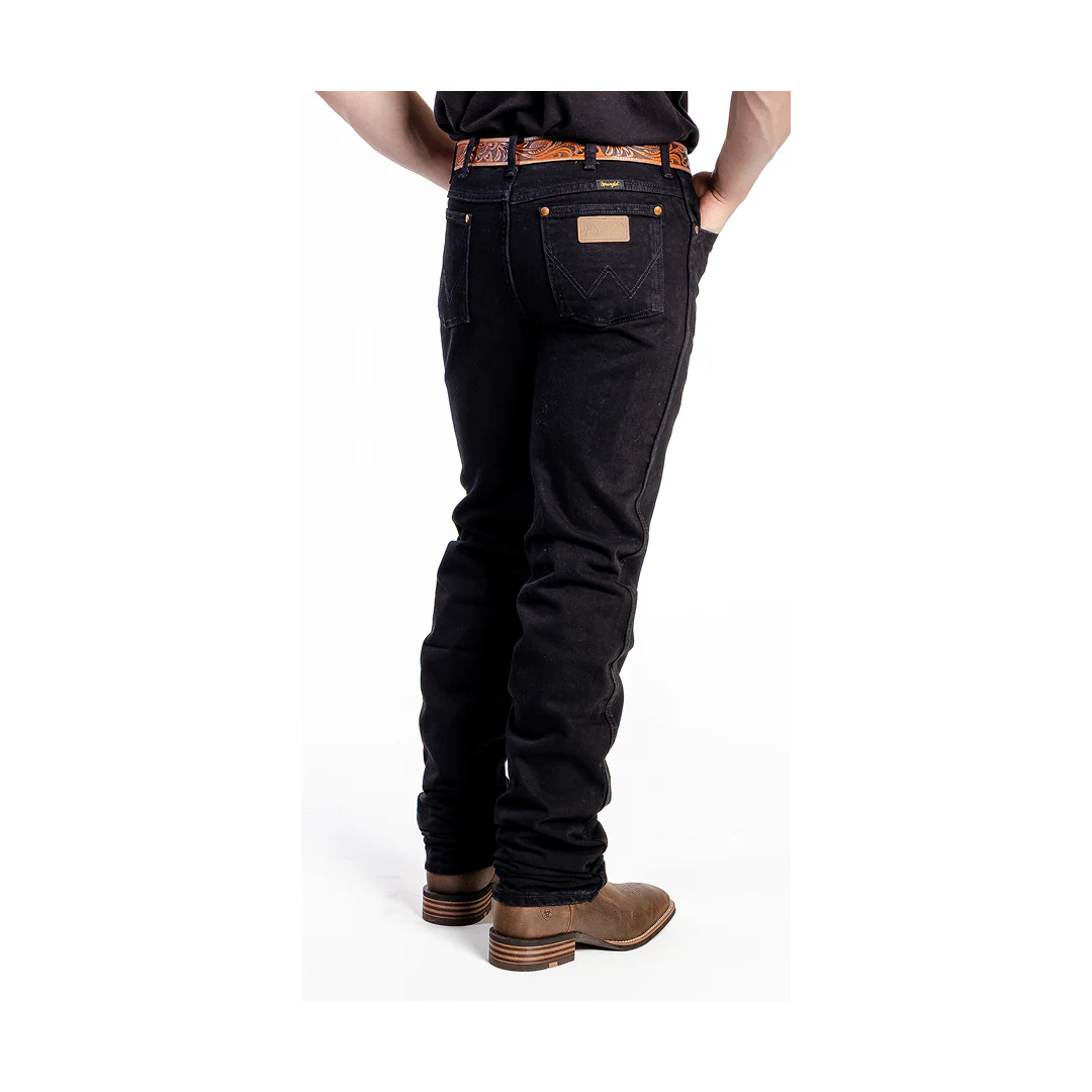 Wrangler Men's Jeans Cowboy Cut Slim Fit Shadow Black - Image 3