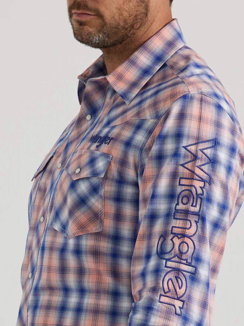 Wrangler Men's Long Sleeve Logo Shirt - Image 3