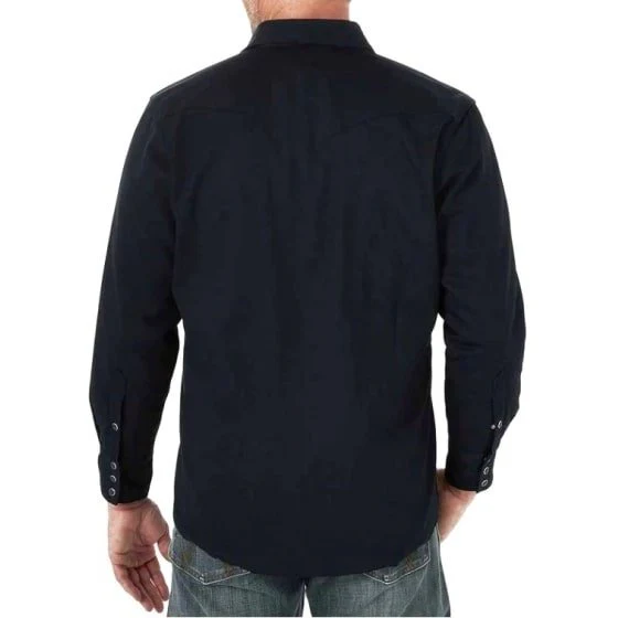 Wrangler Men's Work Jac-Shirt Flannel Snaps - Image 3