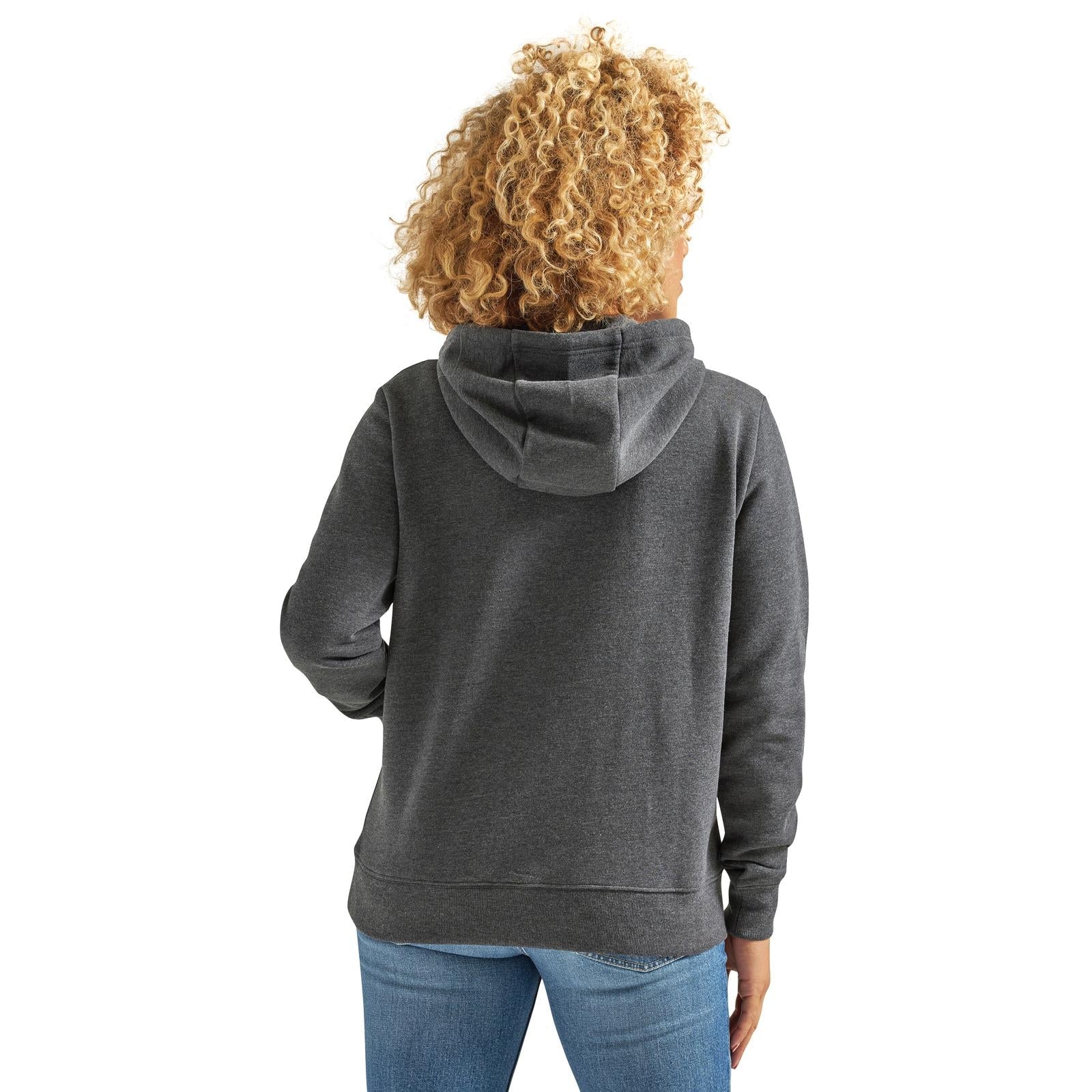 Wrangler Retro Women’s Black/Grey hoodie - Image 2