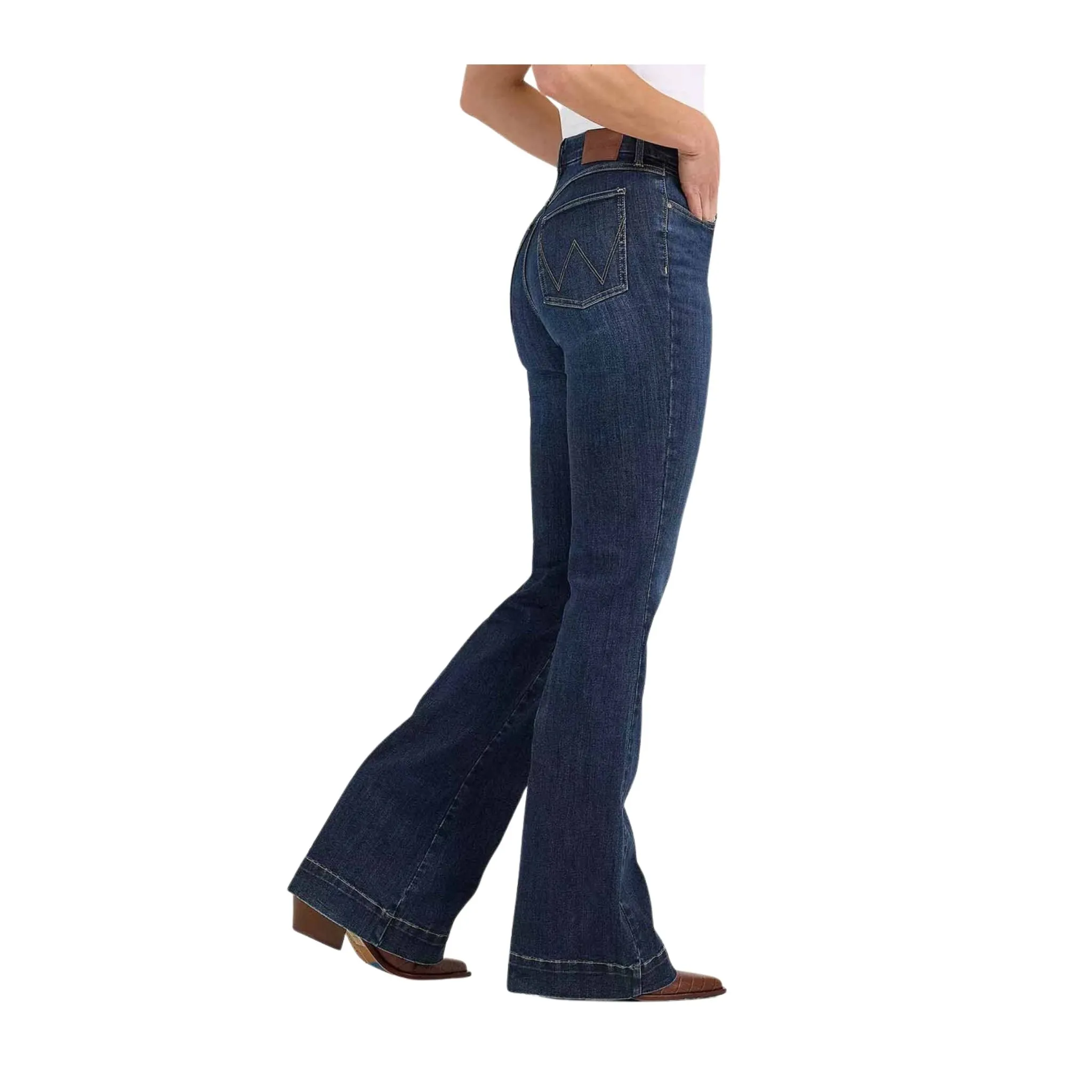 Wrangler Women's Bespoke High Rise Trouser Jean - Image 3