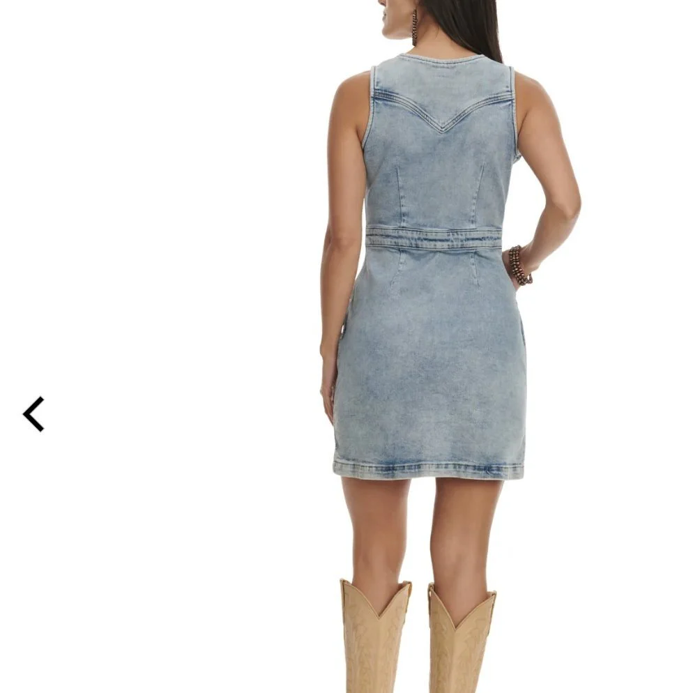 Wrangler Women's Retro Denim Dress - Image 2