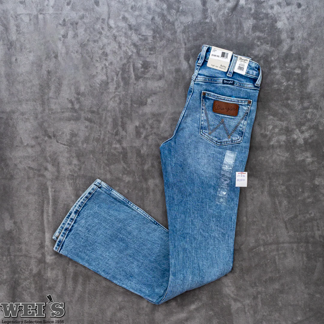 Wrangler Women's High Rise 'Bailey' Bootcut Jean - Image 2